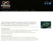 Tablet Screenshot of infinityoilgas.com
